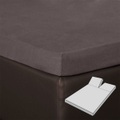 BETTWARENSHOP Spannbettlaken »Multi-Stretch Split-Topper«, (1 St.), für Matratzentopper mit Einschnitt