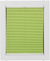 sunlines Plissee »One Size Style Crush«, blickdicht, ohne Bohren, verspannt, Zubehörfarbe weiss, zum Klemmen