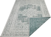 freundin Home Collection Teppich »Gaia«, rechteckig, 5 mm Höhe, In-und Outdoor geeignet, Wohnzimmer, Balkon, Terrasse, Garten, Strapazierfähig und pflegeleicht, Flachgewebe