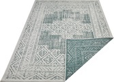 freundin Home Collection Teppich »Gaia«, rechteckig, 5 mm Höhe, In-und Outdoor geeignet, Wohnzimmer, Balkon, Terrasse, Garten, Strapazierfähig und pflegeleicht, Flachgewebe