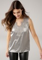 Laura Scott Blusentop, aus Satin und Spitze - NEUE KOLLEKTION