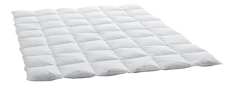 billerbeck Daunenbettdecke »Basic 90«, normal, Füllung 90% neuen, reinen Entendaunen und 10% Entenfedern, Bezug 100% Baumwolle, soft-touch-finish?, hydrophil und atmungsaktiv, (1 St.), Swiss Made