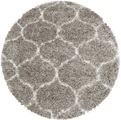 Ayyildiz Teppiche Hochflor-Teppich »SALSA 3201«, rund, 50 mm Höhe
