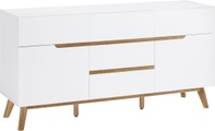 Mca Furniture - Kommode - Weiss und Braun