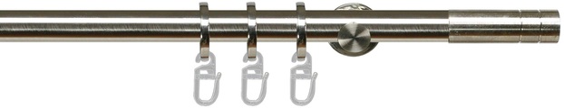 LIEDECO, Gardinenstange, »NOVA edelstahl-optik«, Liedeco, Fixmaß