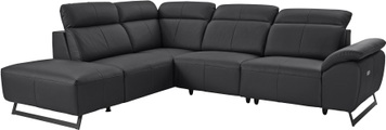 COTTA Ecksofa, inklusive Kopfteilverstellung, wahlweise mit elektrischen Relaxfunktionen