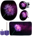 Sanilo Badaccessoire-Set »Purple Dust«, (Komplett-Set, 6 tlg.)