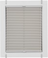 sunlines Plissee »One Size Style Crepe«, blickdicht, ohne Bohren, verspannt, Zubehörfarbe grau, zum Klemmen