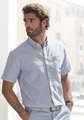 H.I.S Kurzarmhemd »Regular fit«, Oxfordhemd kurzarm mit Button-down-Kragen aus reiner Baumwolle