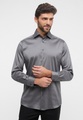 ETERNA LANGARM HEMD MODERN FIT PERFORMANCE SHIRT STRETCH SILBERGRAU