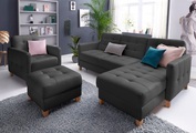 exxpo - sofa fashion Ecksofa, wahlweise mit Bettfunktion