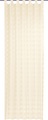 ELBERSDRUCKE Gardine »Karo-Voile«, Schlaufenschal mit Kräuselband Karo-Voile 00 weiss 255x140 cm halbtransparent