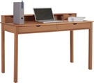 MY HOME, my home Schreibtisch »Gava«, aus massiven Kiefernholz, mit praktischen Griffmulden, in unterschiedlichen Farbvarianten, Breite 140 cm