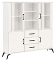 Home affaire Highboard »Lisa«, mit Metallgriffen, Höhe 154 cm