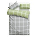 my home Wendebettwäsche »Karo«, (2 tlg.), Bettwäsche in Karo-Design, sportliche Bettwäsche, Kinder & Erwachsene