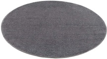 Carpet City Teppich »Fancy«, rund, 12 mm Höhe, Kurzflor, Einfarbig, 3D-Optik, Wohnzimmer
