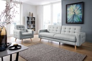 exxpo - sofa fashion 3-Sitzer, mit Bettfunktion und Bettkasten