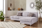 sit&more Ecksofa »Clio V«, wahlweise mit Bettfunktion oder Vorziehsitz und Bettkasten, Inklusive Federkern