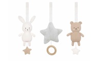 JaBaDaBaDo Anhänger BUNNY & TEDDY für Spielbogen 3-teilig in bunt