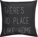 Tom Tailor, TOM TAILOR Dekokissen »No Place«, (1 St.), mit trendigem Schriftzug