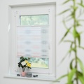 LIEDECO, Liedeco Plissee »Blume grau«, Lichtschutz, ohne Bohren, verspannt