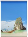 LICHTBLICK Seitenzugrollo »Rollo Klemmfix, ohne Bohren, Verdunkelung, Thailand - Bunt«, verdunkelnd, Verdunkelung, freihängend