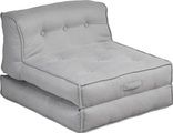 my home Sessel »Caspar«, Loungesessel in 2 Grössen, mit Schlaffunktion und Pouf-Funktion.