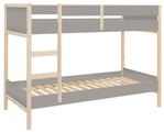 Lüttenhütt Etagenbett »Janne«, aus schönem massivem Kiefernholz, Etagenbett, inklusive praktischer massiver Holzleiter, in verschiedenen Farbvarianten erhältlich, Liegefläche 90x200 cm