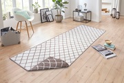 NORTHRUGS Läufer »Malaga«, rechteckig, 5 mm Höhe, In-und Outdoor geeignet, Wohnzimmer, Balkon, Terrasse, Garten, Robust, Pflegeleicht, Flachgewebe, Wendbar