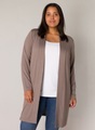 Base Level Curvy Longstrickjacke 