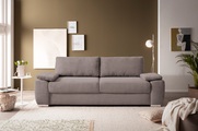 exxpo - sofa fashion, exxpo - sofa fashion 3-Sitzer »SOLSBURY, Sofa, Schlafsofa«, inkl. Federkern-Polsterung, Bettfunktion und Stauraum, in Cord