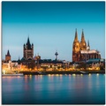 Artland Wandbild »Köln Rheinpromenade«