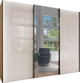 WIEMANN Schwebetürenschrank »Monaco«, hochwertige Glas- und Spiegelfront