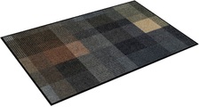 wash+dry by Kleen-Tex Teppich »Quadratini«, rechteckig, 7 mm Höhe, In- und Outdoor geeignet, waschbar, Wohnzimmer