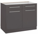 wiho Küchen Unterschrank »Flexi2«, Breite 100 cm