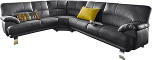 TRENDMANUFAKTUR, TRENDMANUFAKTUR Ecksofa, mit langem Schenkel
