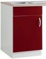 wiho Küchen Spülenschrank »Flexi«, Breite 50 cm
