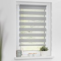 LICHTBLICK Doppelrollo »Duo Rollo Klemmfix, ohne Bohren, verspannt«, halbtransparent, verspannt, Einfache Klemm-Montage ohne Bohren. Für Fenster & Türen geeignet.