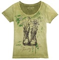 Hangowear Trachtenshirt »Wiara«, mit Glitzerelementen im Print