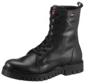 Tommy Jeans Schnürboots »TOMMY JEANS LACE UP WMNS BOOT«, im monochromen Look