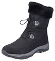 Rieker Winterboots, mit Fellimitat-Besatz am Schaftrand