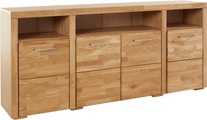 Woltra, Woltra Sideboard »Falco«, Fronten in Massivholz