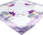 Delindo Lifestyle Mitteldecke »Lavendel TÖPFCHEN«, (1 St.), Strukturgewebe, bedruckt