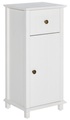 Home affaire Unterschrank »Westa«, Breite 34 cm, Badezimmerschrank aus Massivholz, Kiefernholz, Metallgriffe,1 Schubkasten, 1 Tür