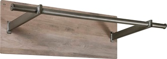 Wandgarderobe Eiche Dekor 85cm