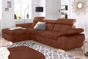 exxpo - sofa fashion Ecksofa, wahlweise mit Bettfunktion und Bettkasten