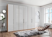 WIEMANN Drehtürenschrank »Monaco«, mit Glasfront sowie hochwertige Beschläge inkl. Türdämpfung