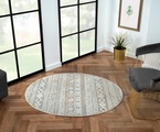 Myflair Möbel & Accessoires Teppich »My Nomady«, rund, Kurzflor, Scandi-Design, besonders weich durch Microfaser