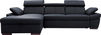 exxpo - sofa fashion Ecksofa, inklusive Kopfteil- und Armteilverstellung, wahlweise mit Bettfunktion