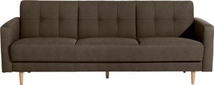 Max Winzer® 3-Sitzer »Jesper«, Schlafsofa mit Knopfheftung im Rücken, inklusive Bettkasten